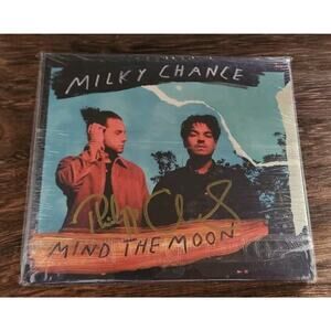 Milky Chance Mind The Moon HAND SIGNED CD‎ Gold Signatures